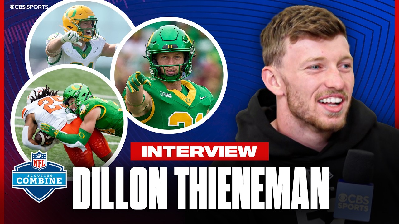 Oregon safety Dillon Thieneman on his NFL Draft journey, builds the ultimate safety