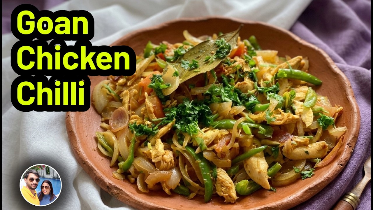Goan Chicken Chilli/Chilli Chicken/Chicken chilly fry/chicken chilli fry/chilli chicken recipe/komdi