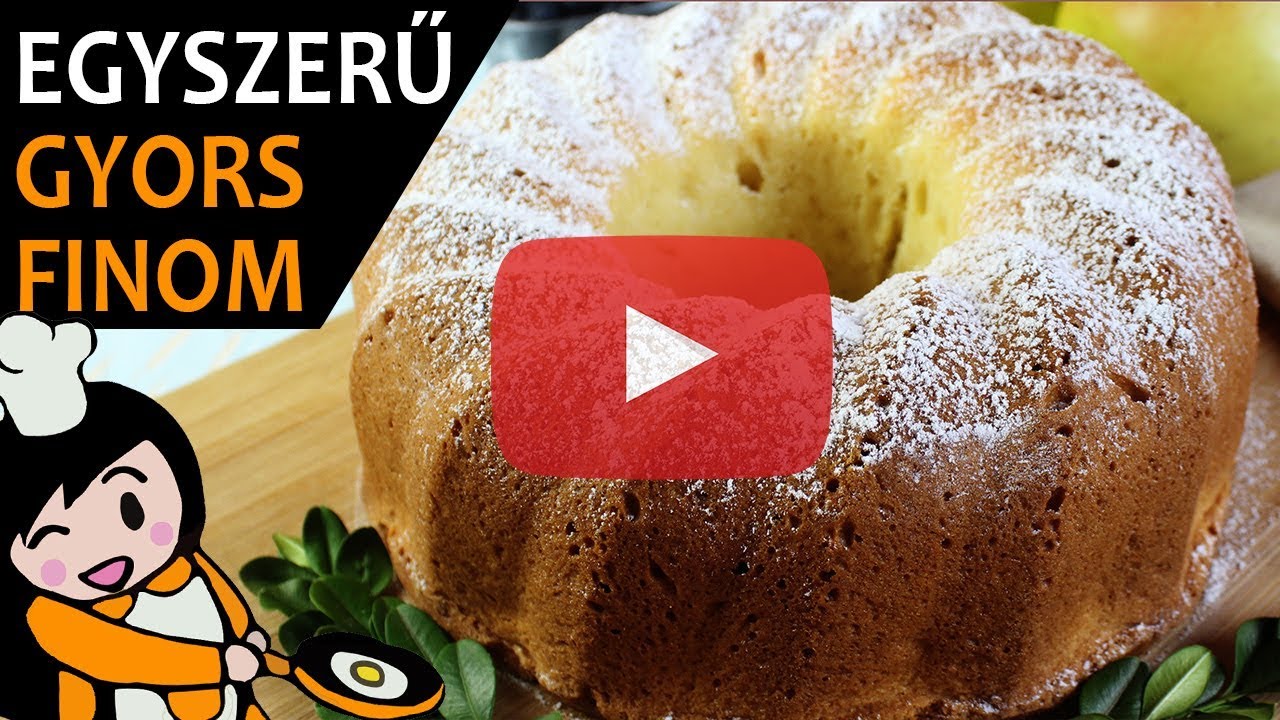 Joghurtos kugl&oacute;f - Recept Vide&oacute;k