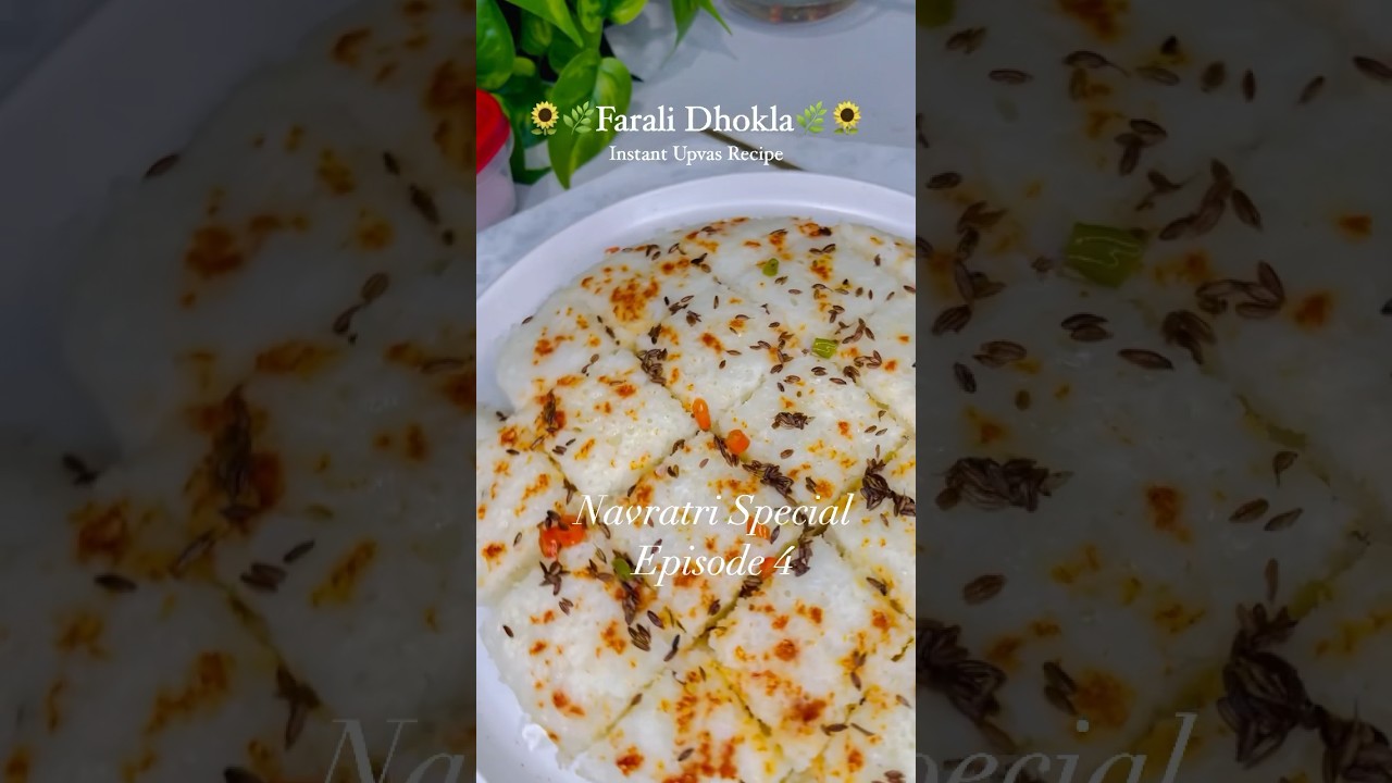 Vrat ka dhokla. Sama rice bhagar Sabudana dhokla. उपवसचा ढोकळा. Navratri special #navratri #recipe