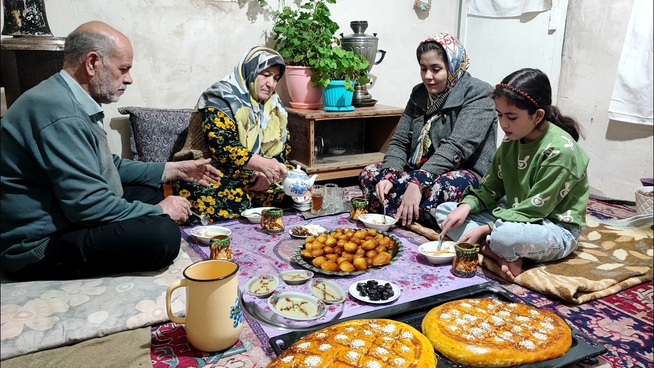 Off-grid Rural Life in the Mountains of Iran : Daily Village Life