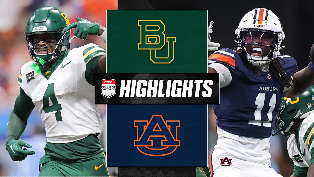 Baylor Bears vs. Auburn Tigers | Full Game Highlights | ESPN College Football