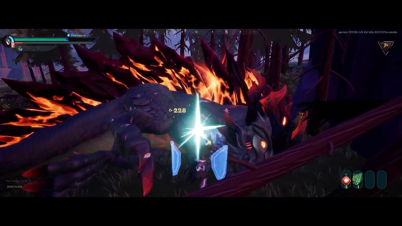 Dauntless - Hellion Solo Hunt [5:25] [21:9 4k 60fps]