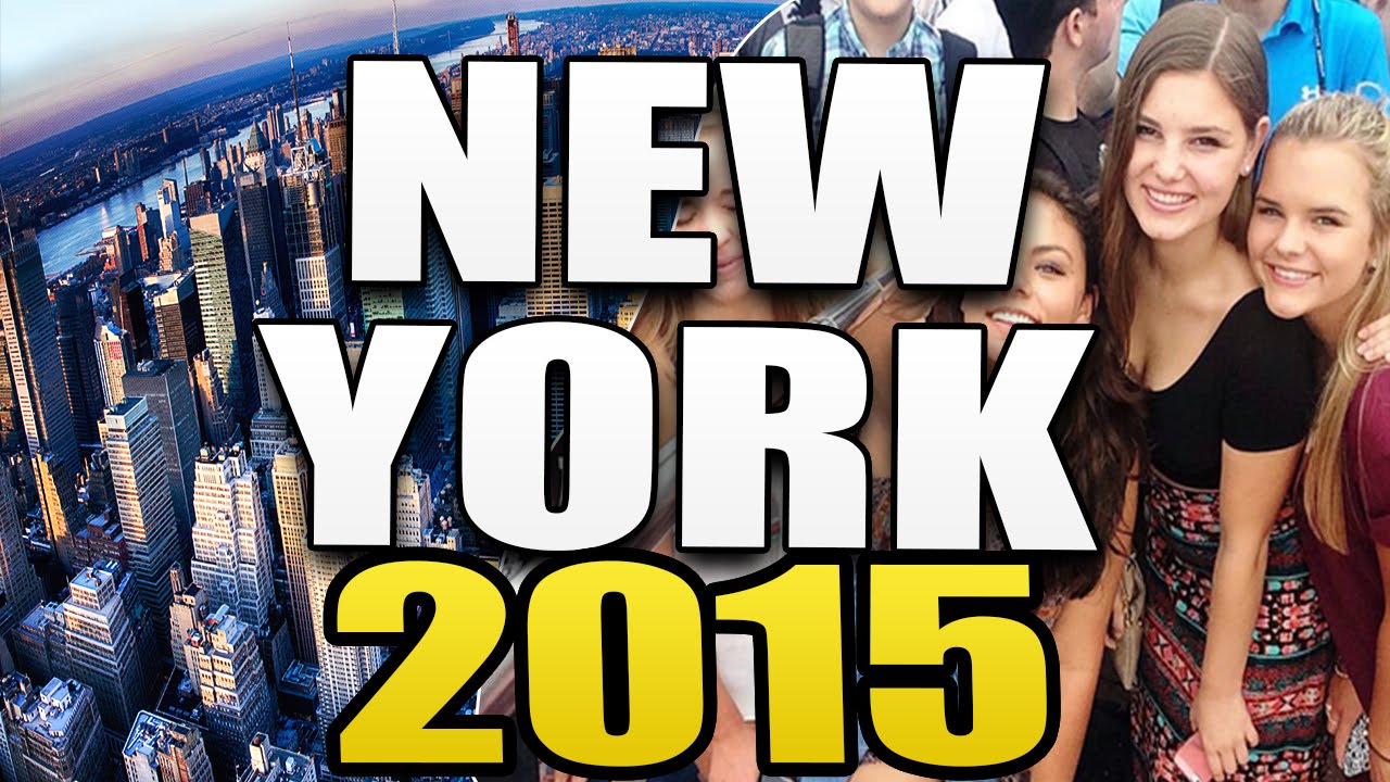 NEW YORK VLOG 2015! (Visiting the Rockefeller Center, Times Square, & Manhattan)