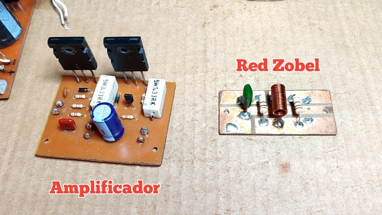 Red Zobel y Como Conectar En Un Amplificador