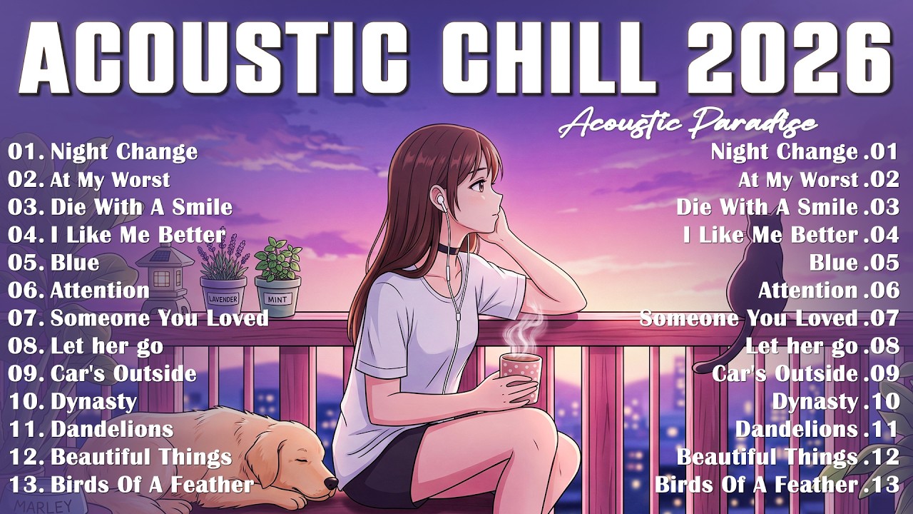 Best Acoustic Songs 2026 🎶 Chill English Acoustic Love Songs Cover 💖 Acoustic Songs 2026 Playlist