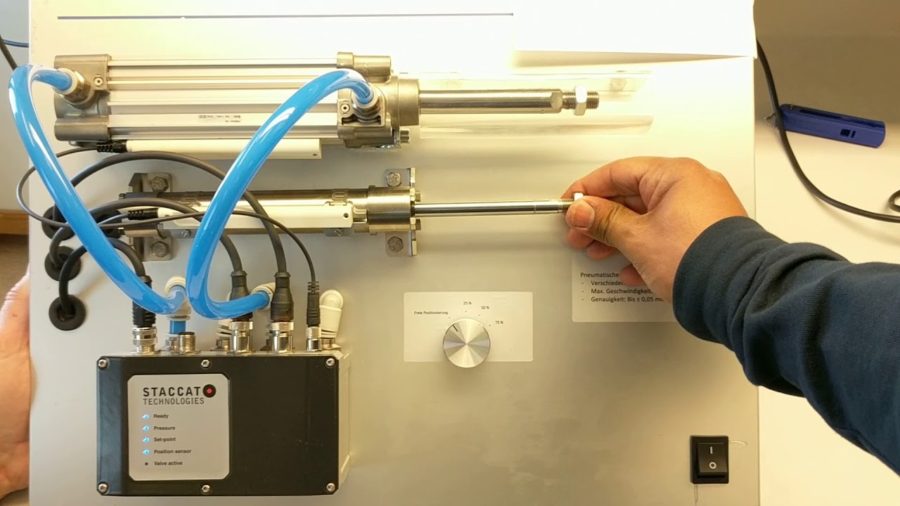 Accurate positioning without mechanical brake