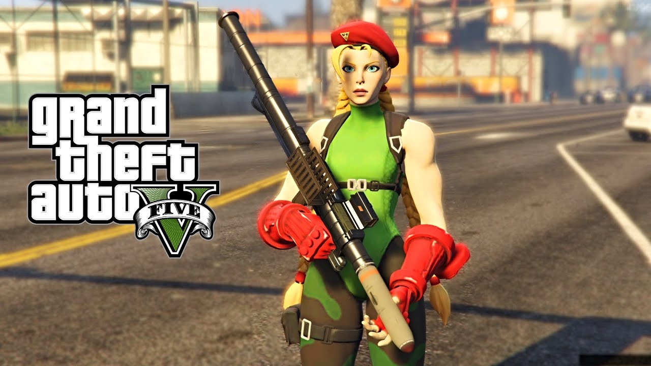 FORTNITE CAMMY SKIN in GTA 5