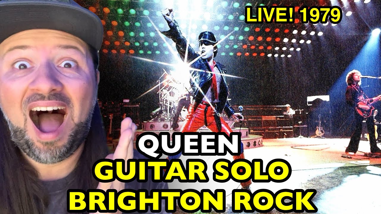 QUEEN Guitar Solo / Brighton Rock LIVE 1979 HAMMERSMITH ODEON | REACTION