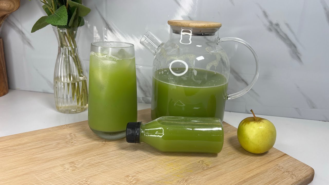 HOW TO MAKE GREEN DETOX JUICE | WEIGHT LOSS DRINK | FLAT BELLY JUICE RECIPE 