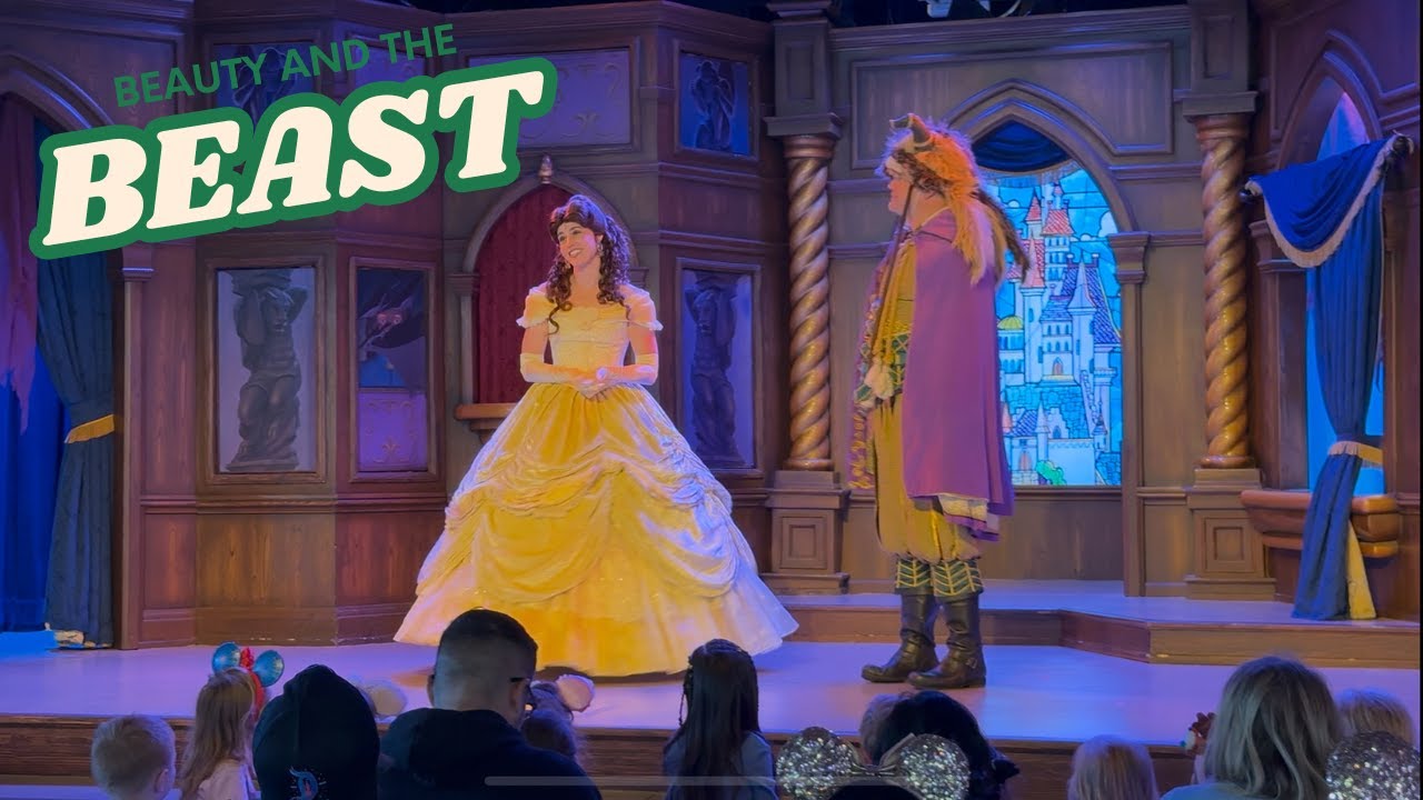 Disneyland Anaheim Storytelling Beauty and the Beast Live on Stage