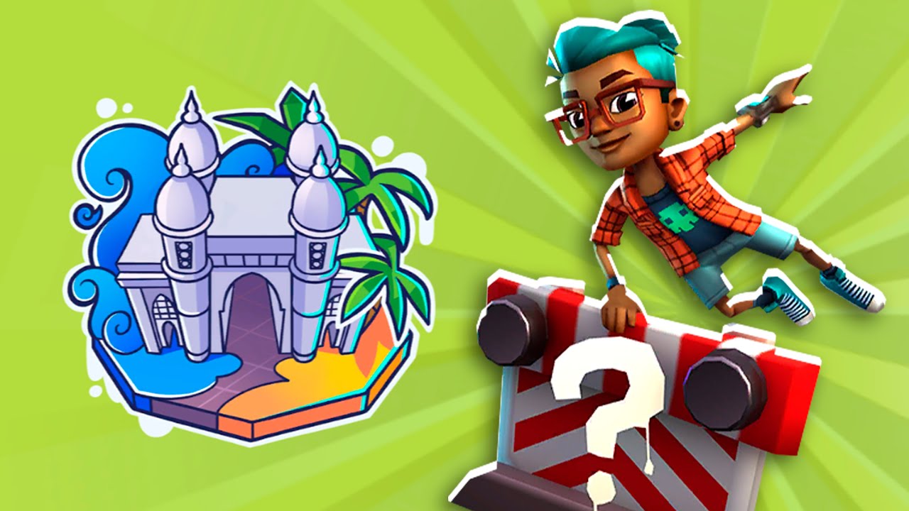 SUBWAY SURFERS Mystery Hurdles Mumbai 2021 | MOIRA HOLI OUTFIT