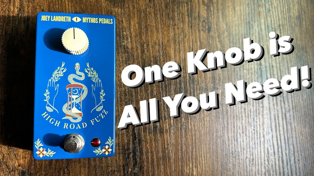 Mythos Pedals High Road Fuzz | Fuzz Collaboration with Joey Landreth