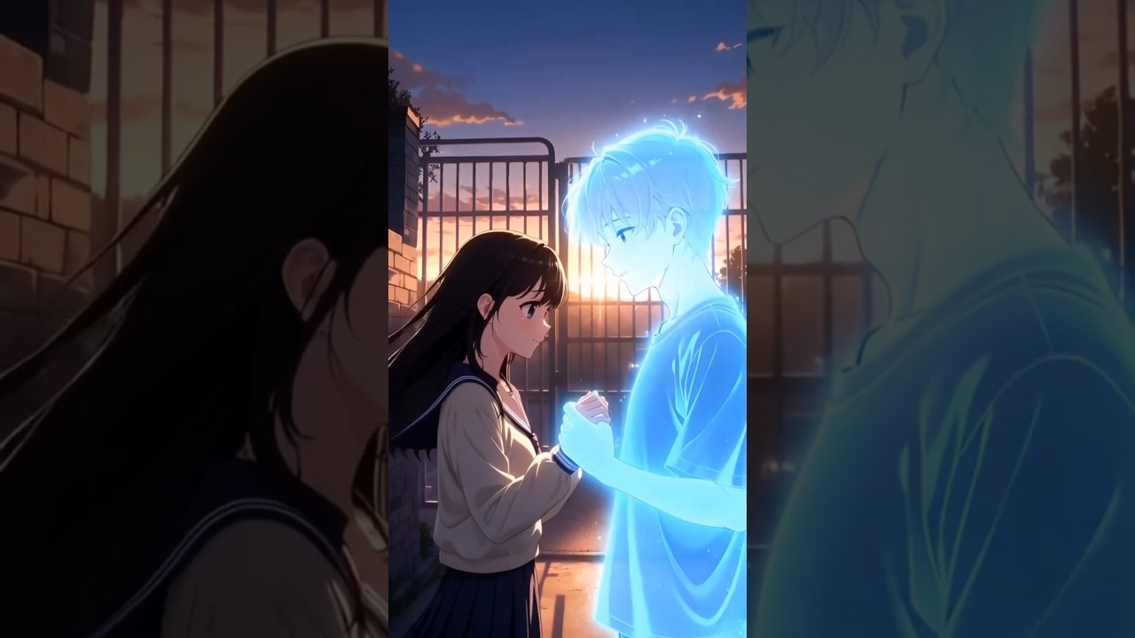 Forbidden Love: The Girl and the High School Ghost 👻❤️