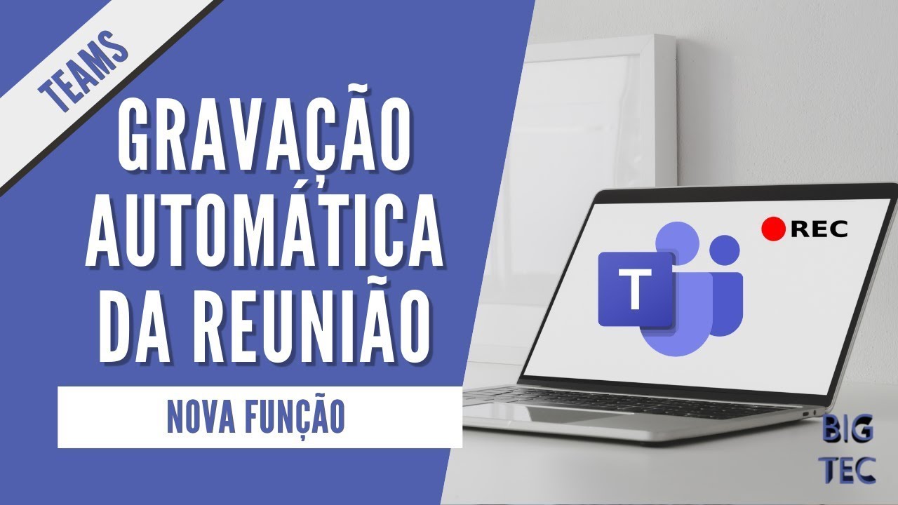 Teams - Gravar reunião automaticamente