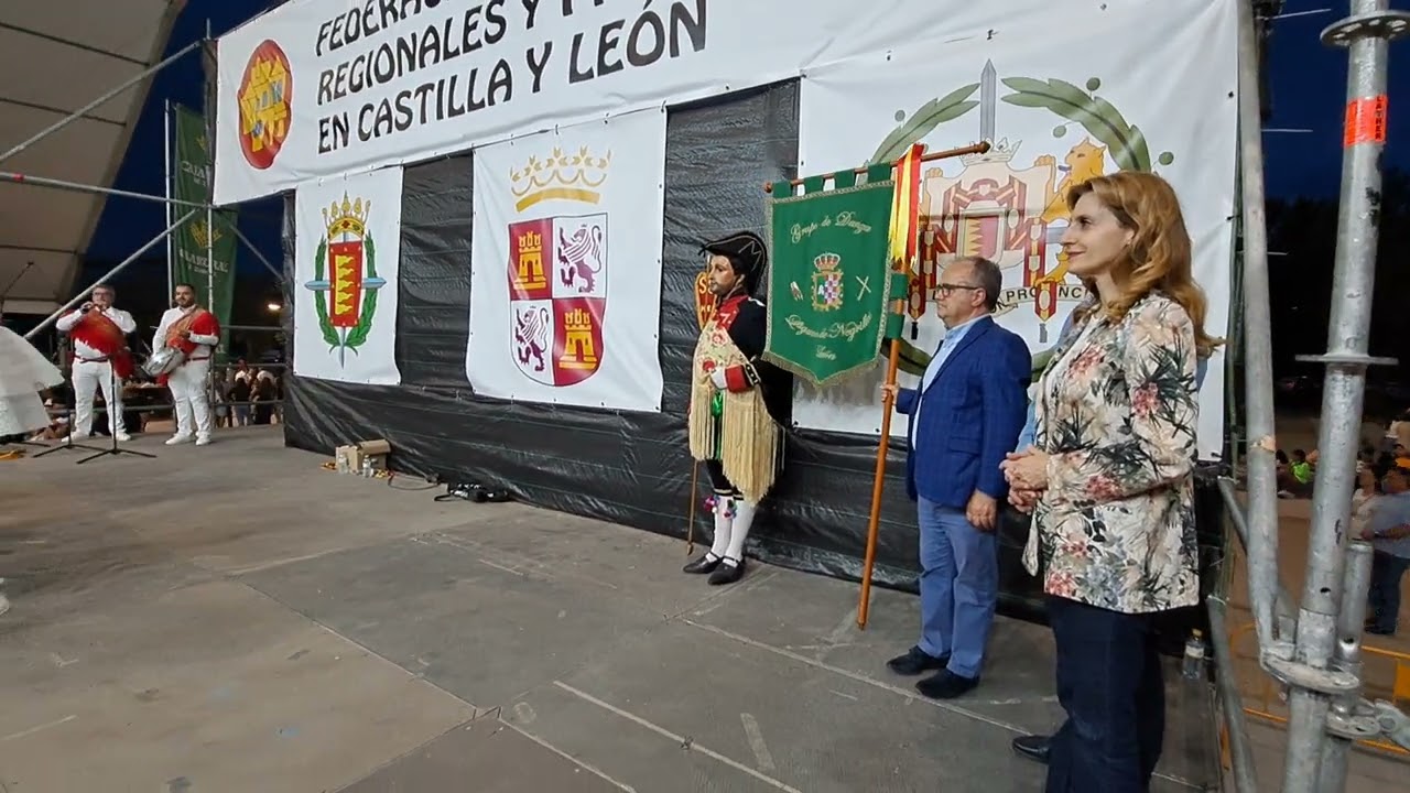 La danza de Laguna de Negrillos ,actuación en Valladolid 2025