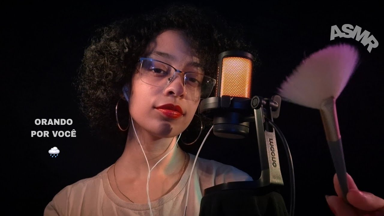 ASMR PARA QUEM PRECISA DE ORAÇÃO - ou só gosta de sussurros ❤️‍🩹 | som de chuva no fundo