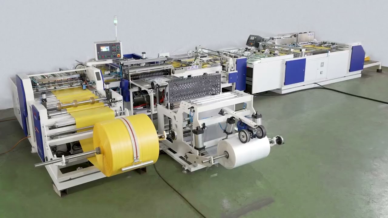 Fully Automatic Bag Top Hemming Conversion Line Model No.: Liner - Hemming