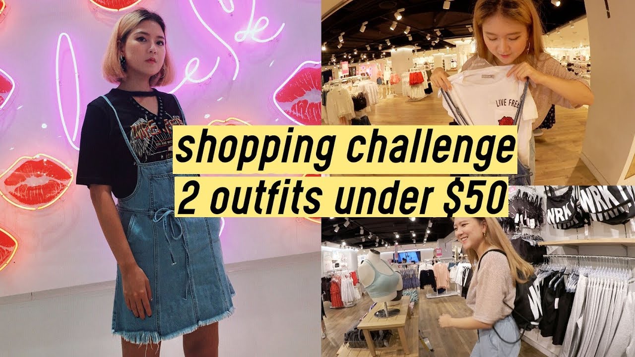 2 Outfits Under $50 Shopping Challenge at 