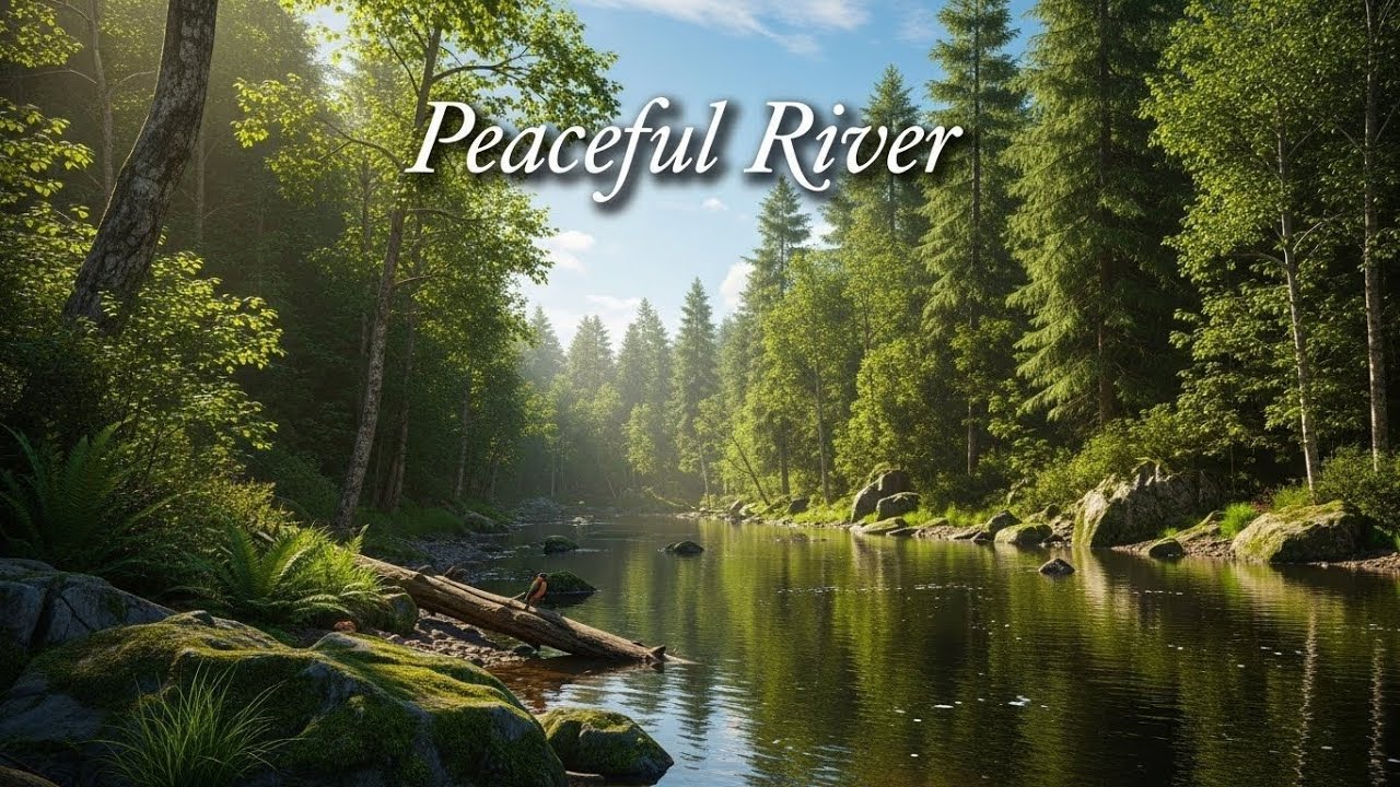 Forest River Ambience 🌿🌊 Soothing Water and Nature Sounds for Deep Sleep #2273