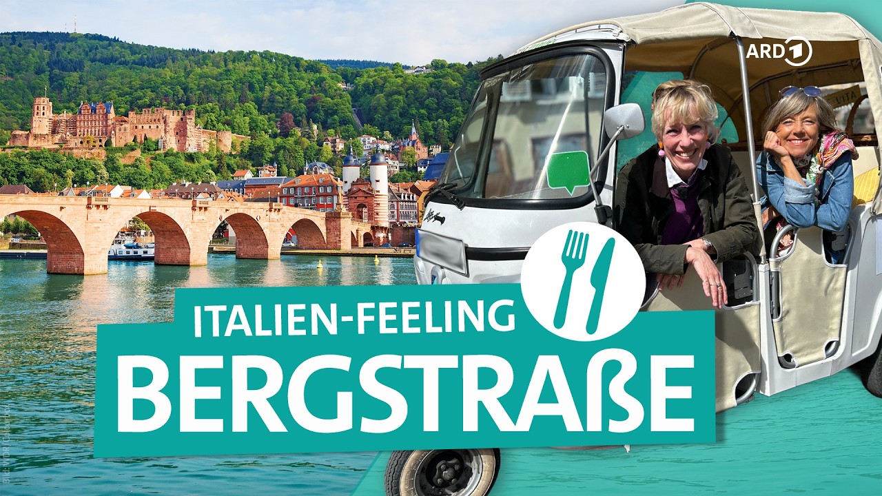 Italienisches Flair in Deutschland: Dolce Vita an der Bergstra&szlig;e rund um Heidelberg | ARD Reisen