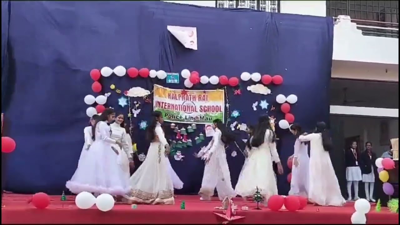 Christmas Celebration 2023 Kalpnath Rai International School, Police Line, Bakwal, Mau (U.P.)