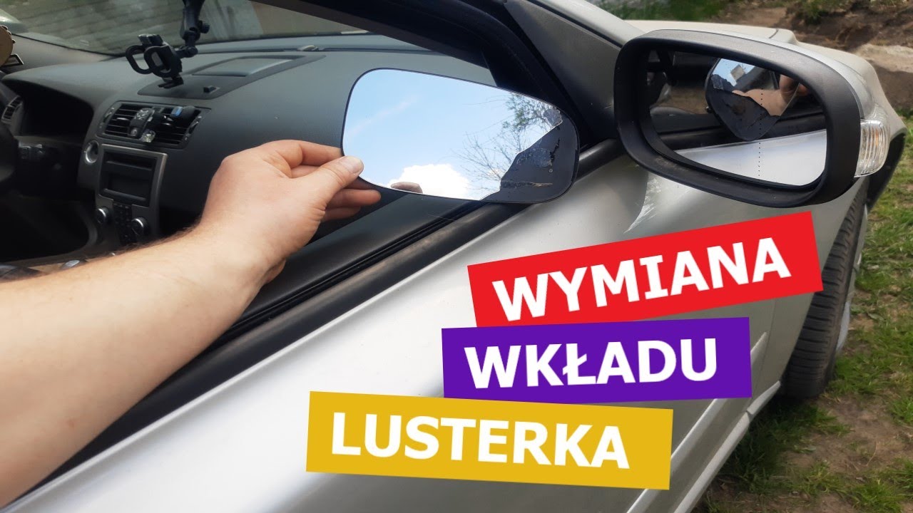 Volvo V50 Wymiana wkładu lusterka. Zrób to sam