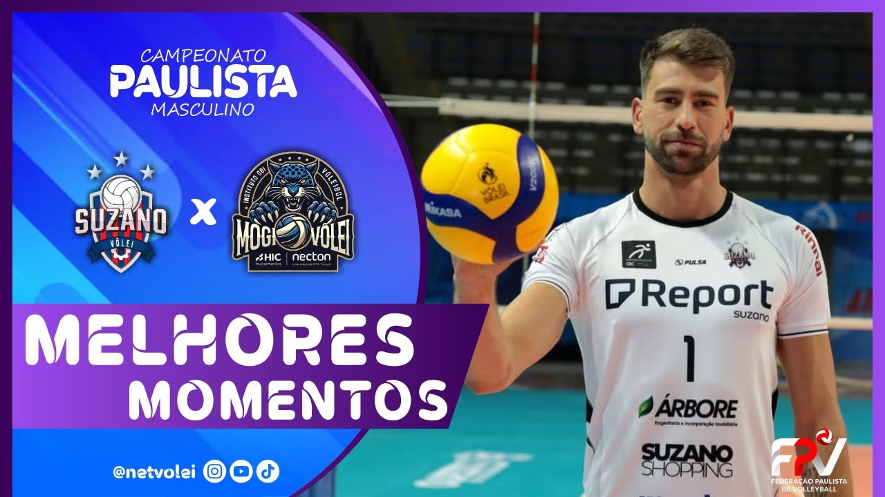 SUZANO vs MOGI | Melhores Momentos | Paulista Masculino 2025