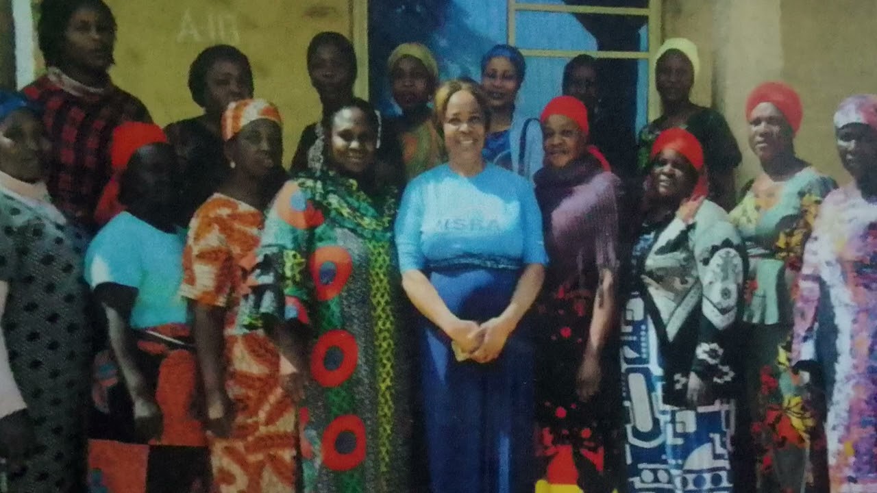Amb Aisha Abdullahi Hudu Founder UWPI launch Women for Peace Magazine 5th Edition in Abuja 