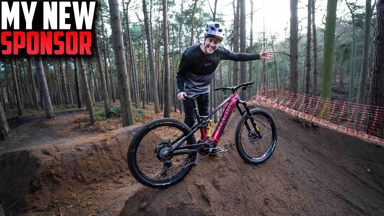 UPGRADING AND RIDING WITH MY NEW BIKE SPONSOR!!
