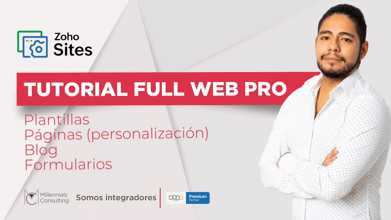 Zoho Sites: Tutorial Completo Para Crear Tu Web Sin C&oacute;digo
