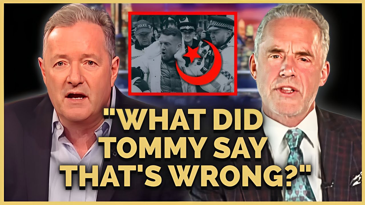 Piers Morgan Calls Tommy Robinson 