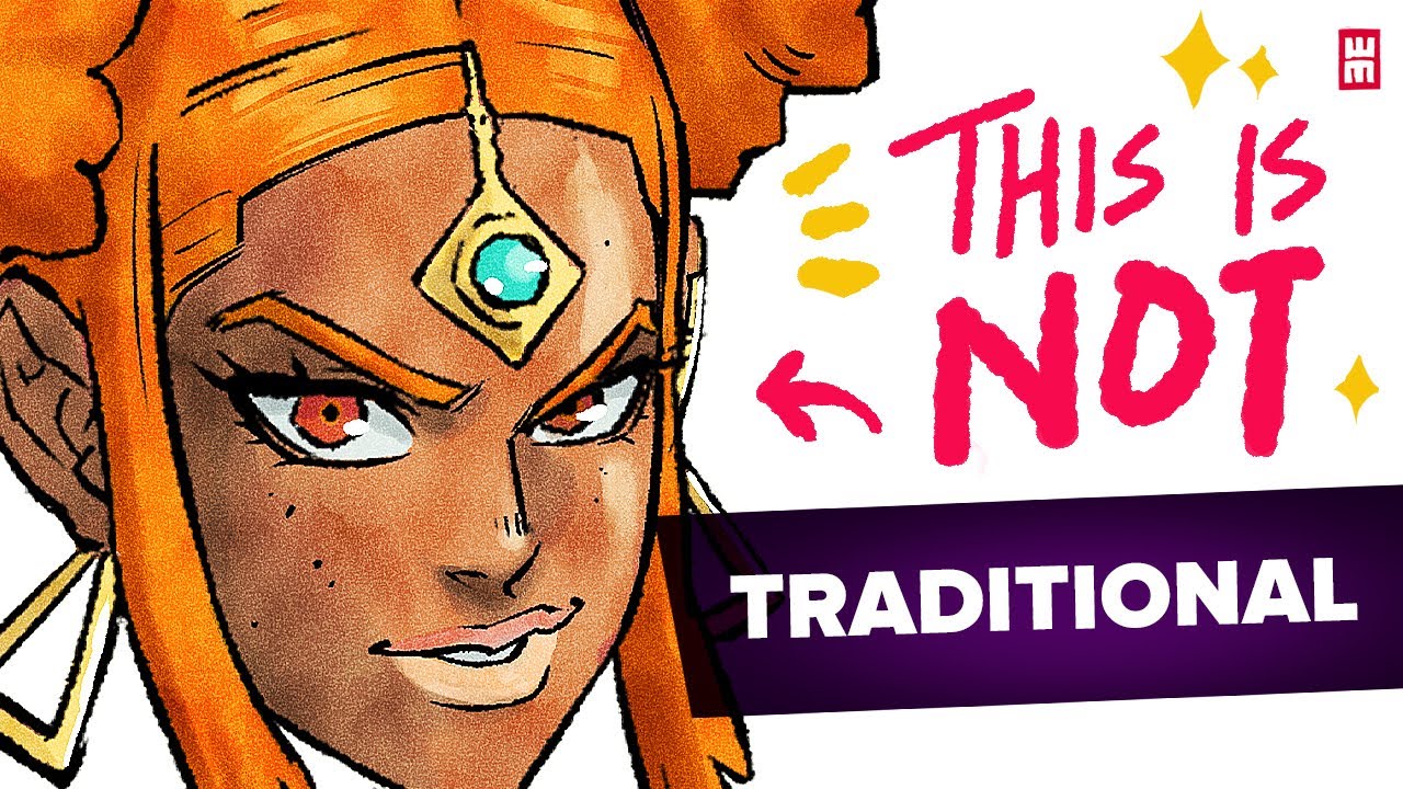 I Found a SECRET Copic Marker DIGITAL BRUSH?!