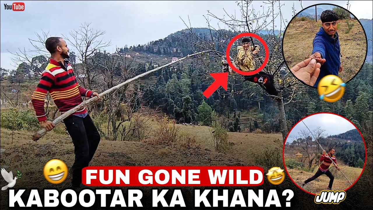 Unexpected Funny Vlog | Tree Climb Challenge & Bahubali Moment