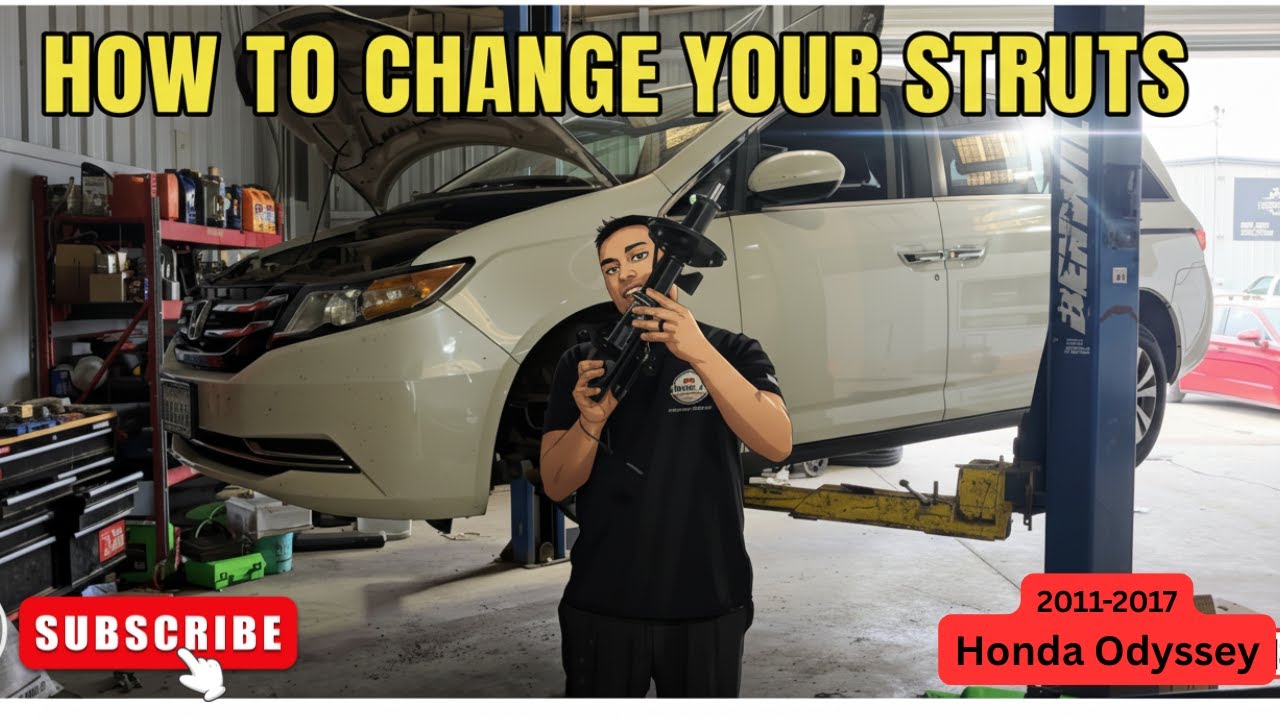 Руководство по замене стоек подвески Honda Odyssey (2011-2017)