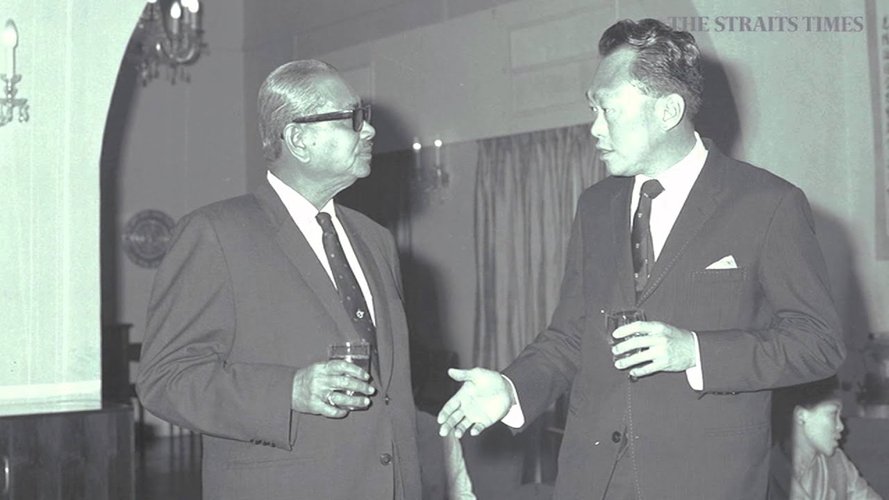 Mr Lee Kuan Yew's reading of the Proclamation of Independence