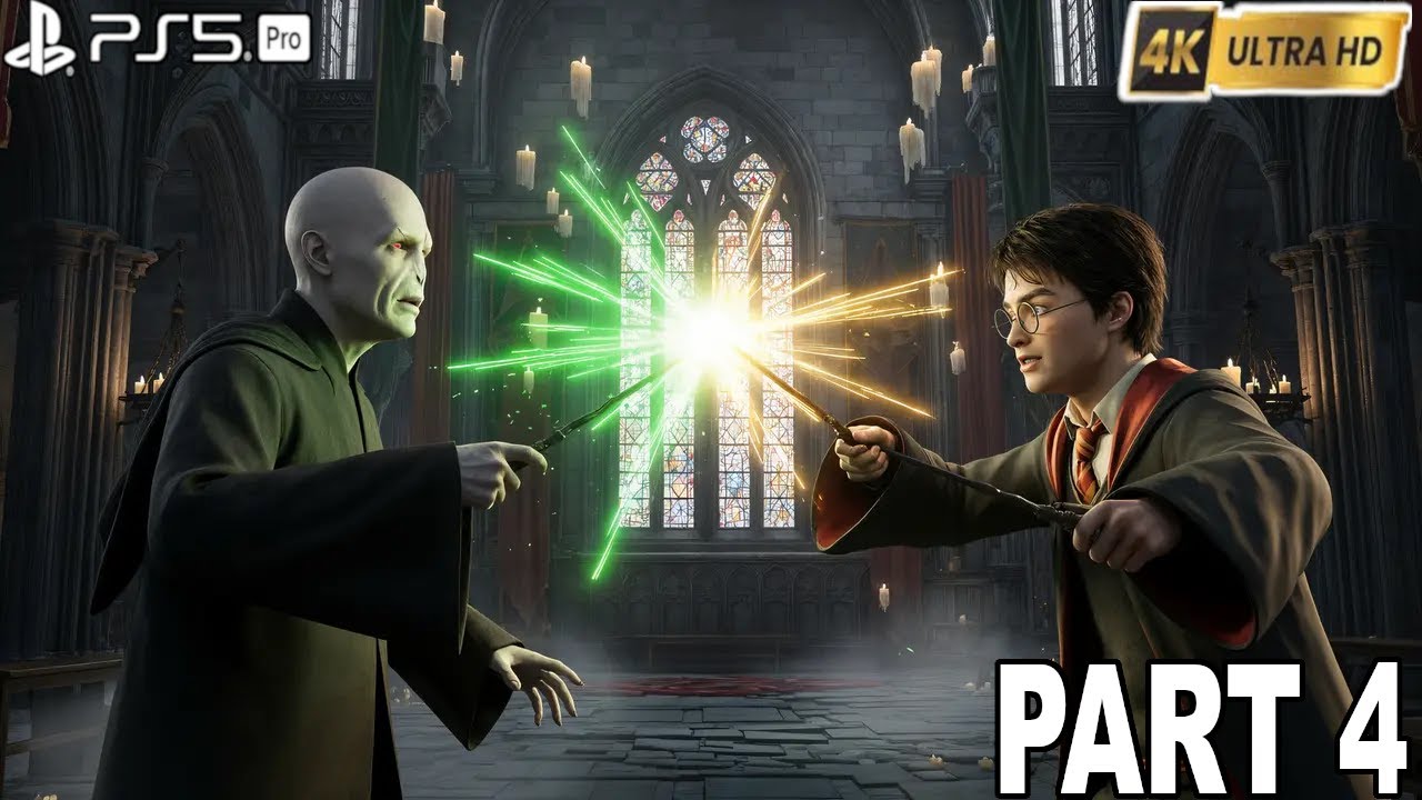 Hogwarts Legacy PS5 Pro Walkthrough Part 4 - Full Game 4K 60FPS No Commentary