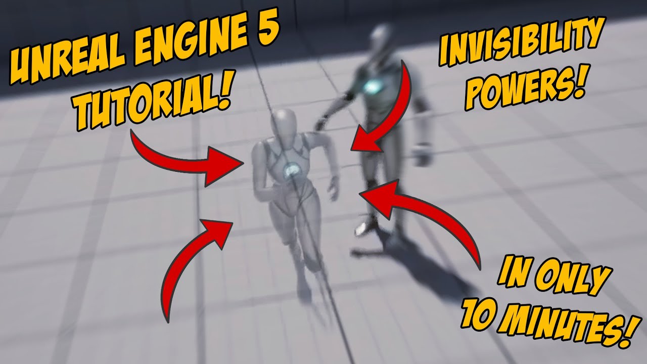 Master the Art of Stealth: Crafting Invisibility Ability in UE5!
