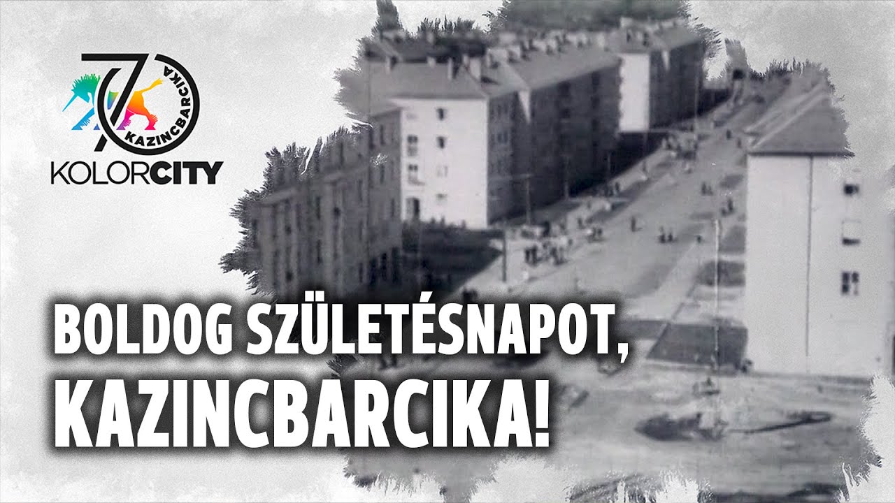 70 éves Kazincbarcika
