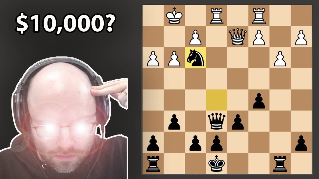 Playing For Keeps in $10,000 BULLET Tournament (Chess)