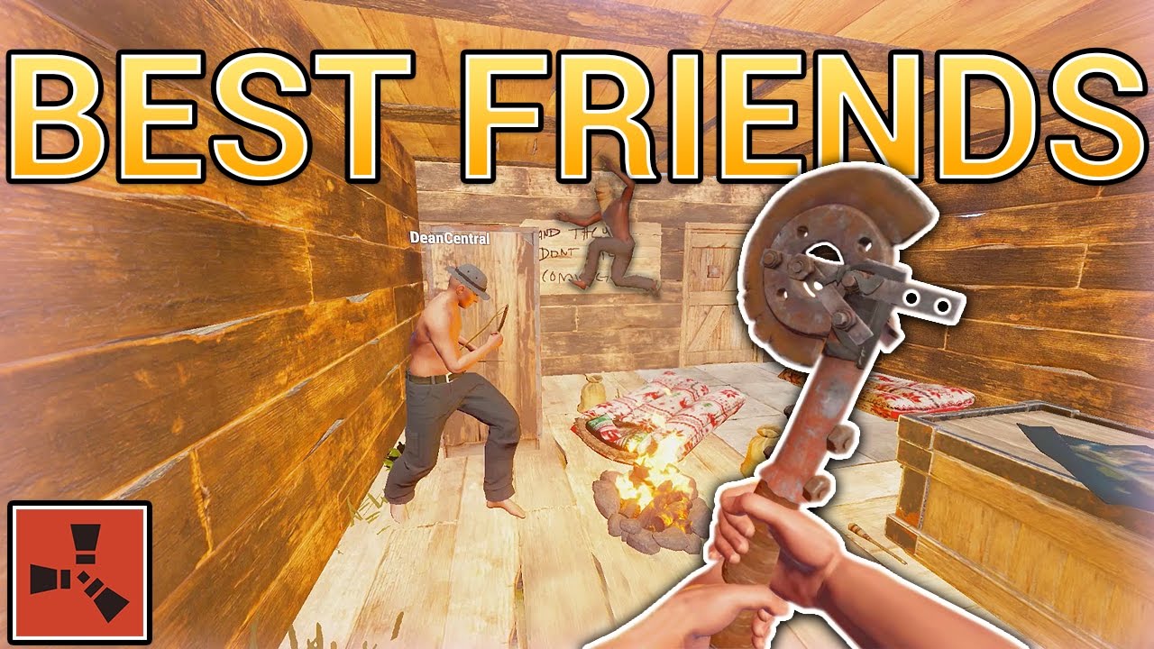 BEST FRIENDS! w/ DeanCentral | Rust Gameplay