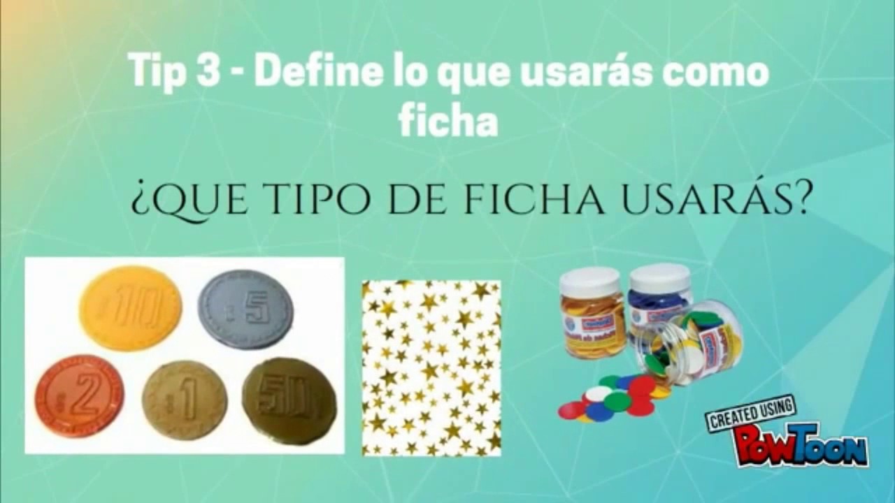 Tabla de comportamientos - Economía de fichas