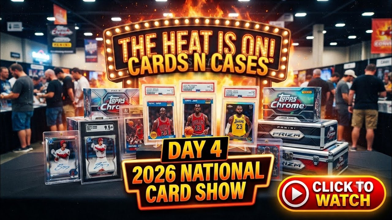 Cards N Cases: Национальная выставка спортивных карточек 2026, эпизод 4. Вы должны это увидеть!!!...