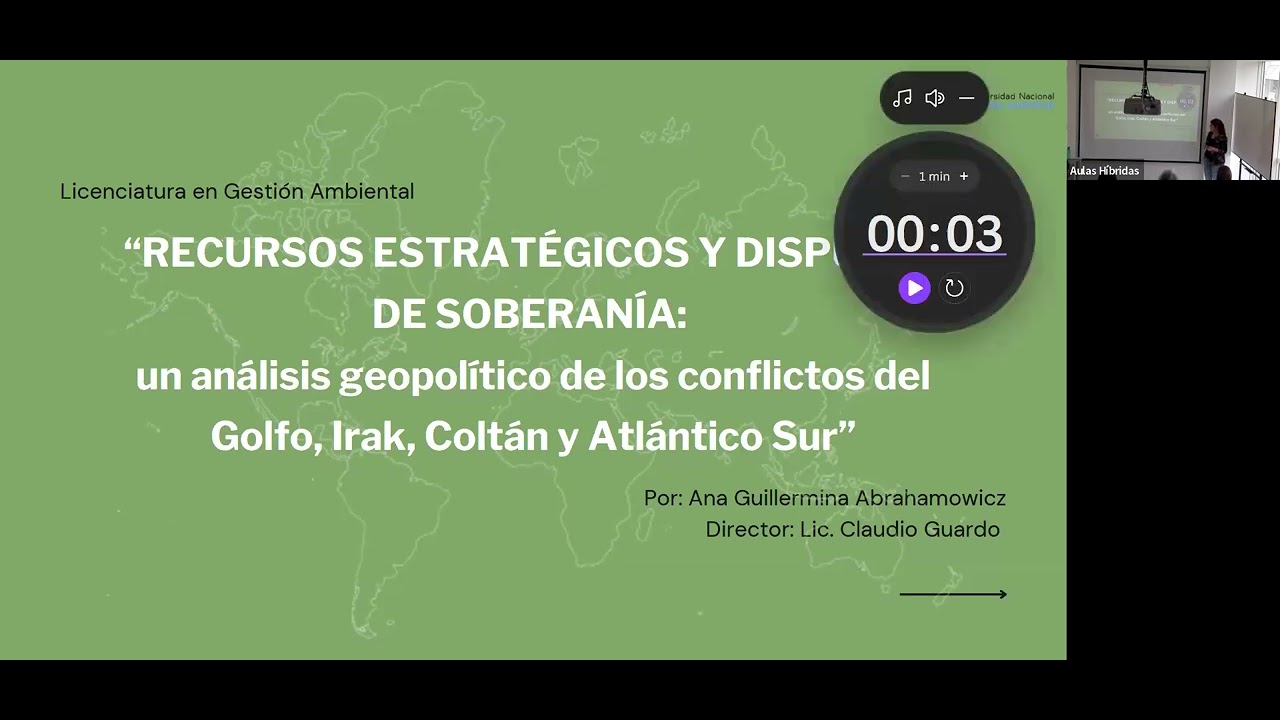 Defensa de TIF “Recursos Estratégicos y Disputas de Soberanía…”