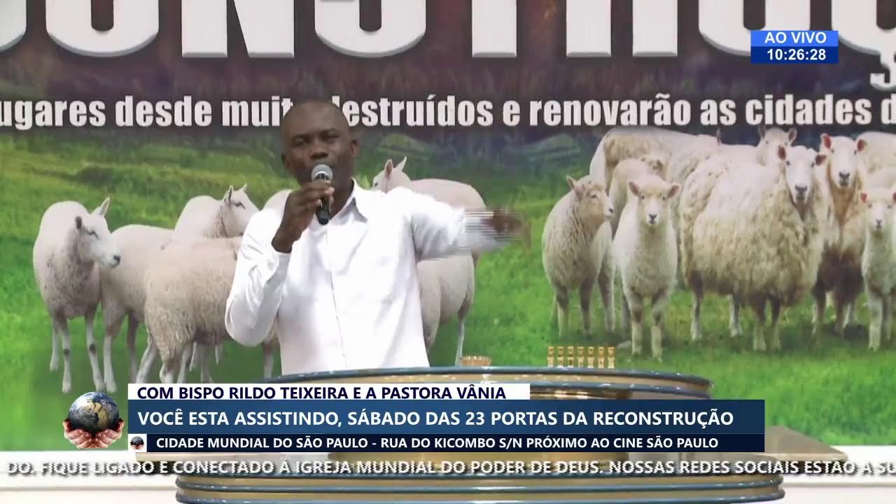 Bispo Rildo Teixeira AO VIVO