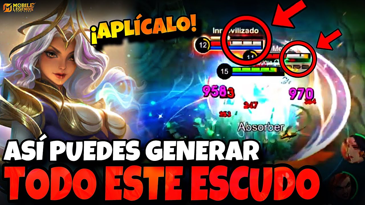 ¡¡Convierte todo su HP en escudo!!🔥😎MLBB