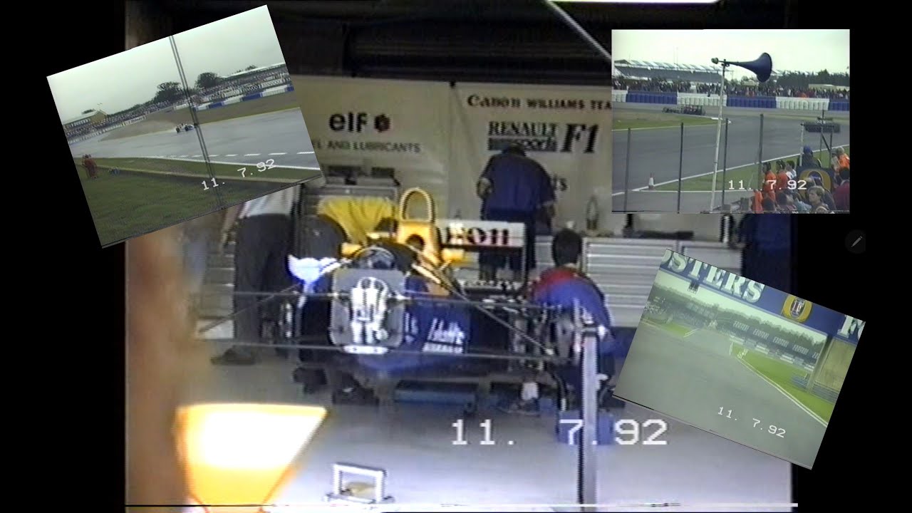 1992 British GRAND PRIX I Silverstone practise and qualifying #f1 #silverstone