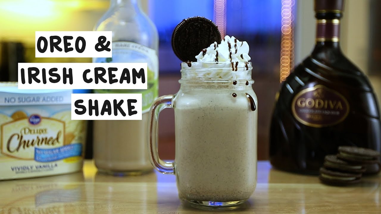 Oreo and Irish Cream Shake