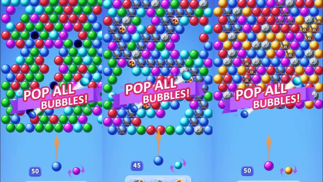 Shoot Bubble Pop Bubbles | Bubble Shooter Levels 736&ndash;740 Gameplay Walkthrough | Android & iOS 2026