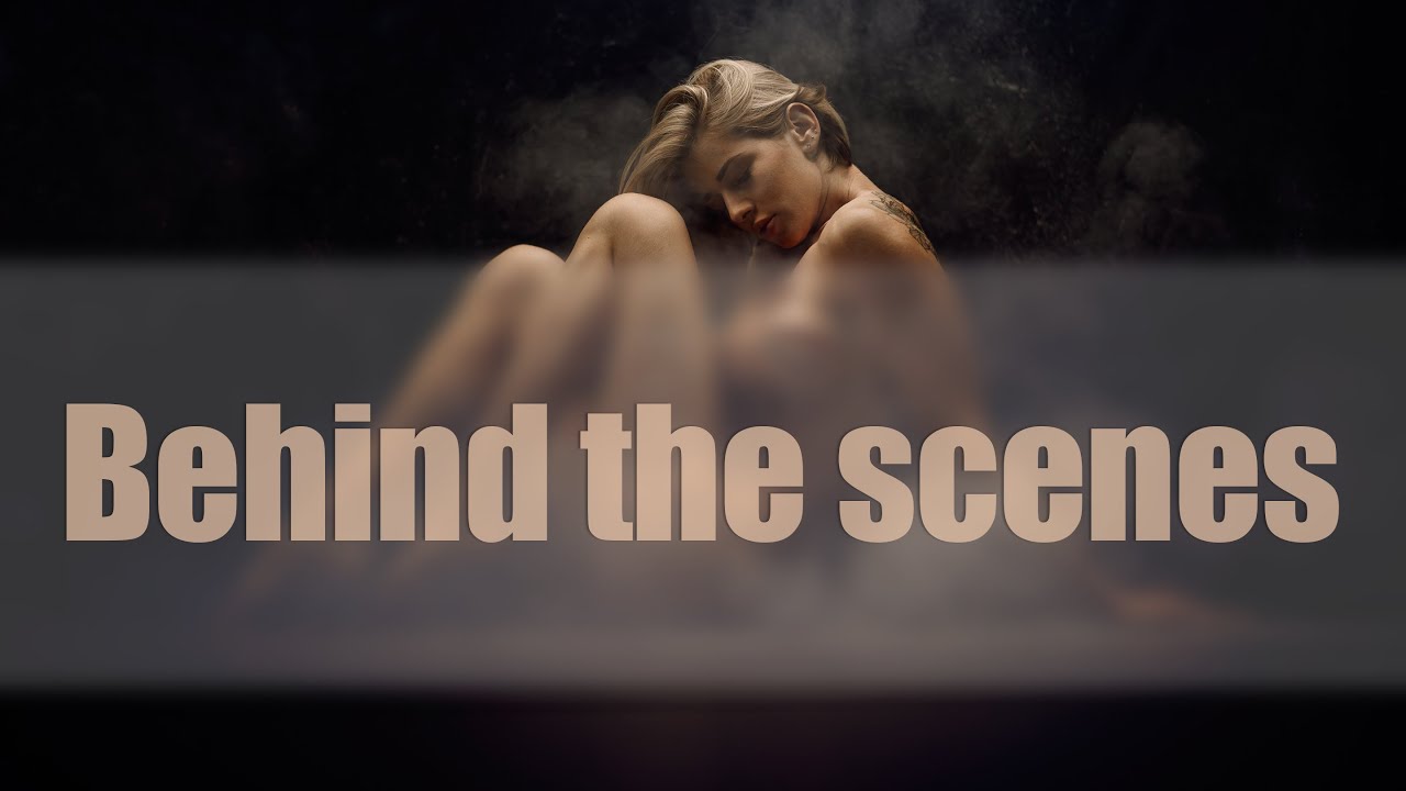 Behind the scenes photoshoot - Beyond Boudoir & glamour photography
